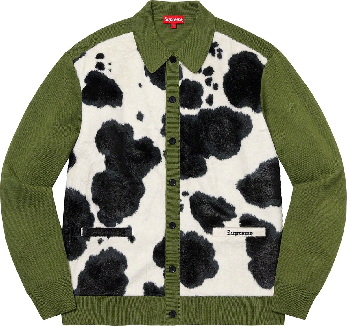 Cow Print Cardigan view 4
